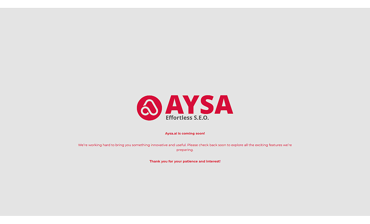 Aysa.ai screenshot