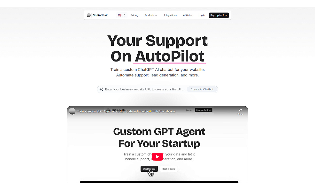 ChatbotGPT screenshot