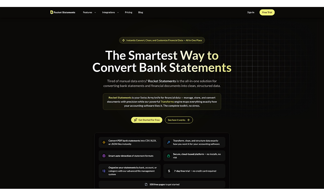 Rocket Statements screenshot
