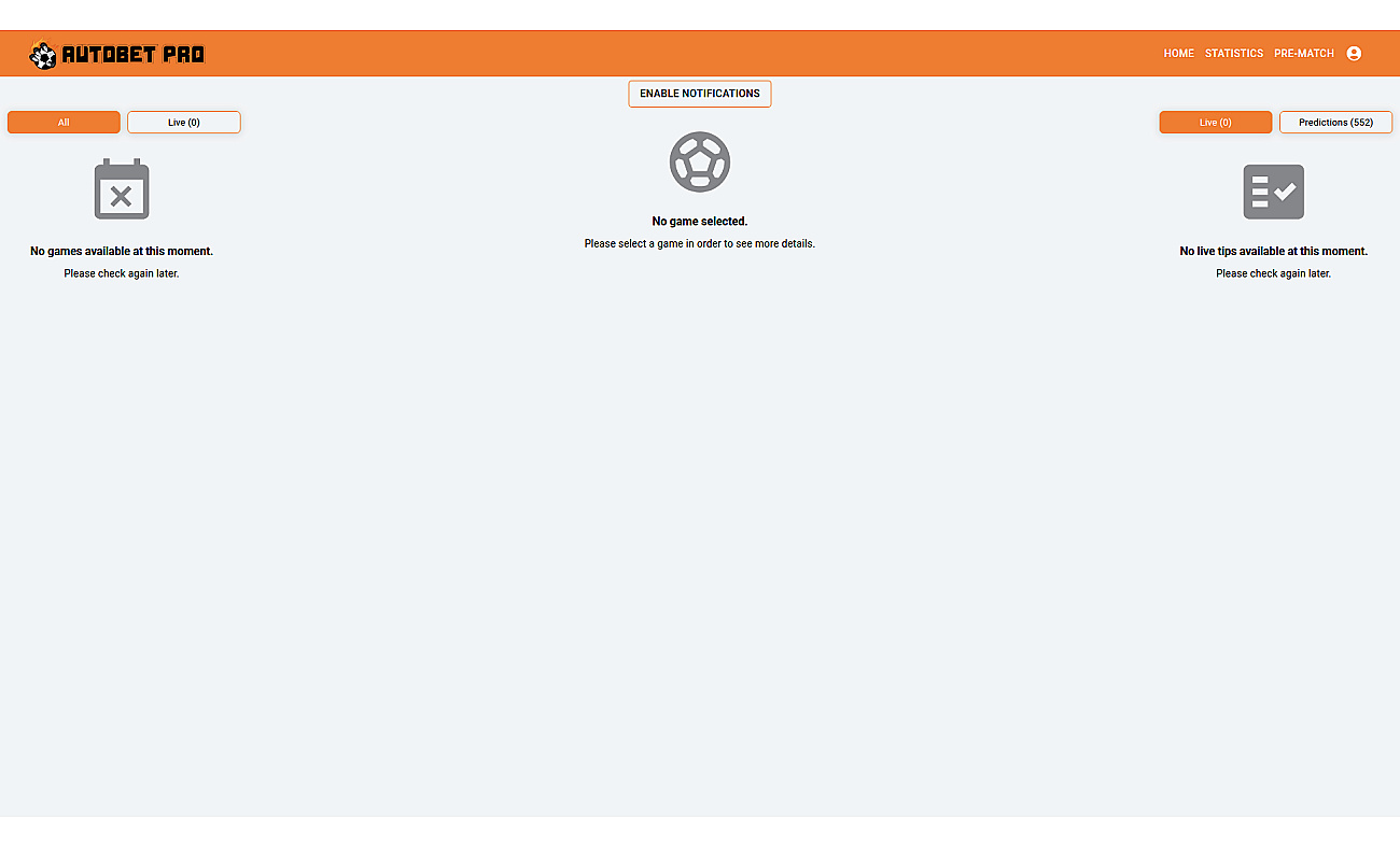 Autobet PRO screenshot