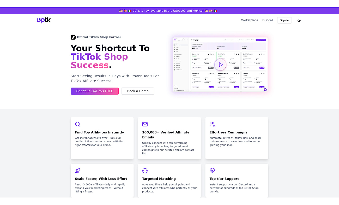Uptik screenshot