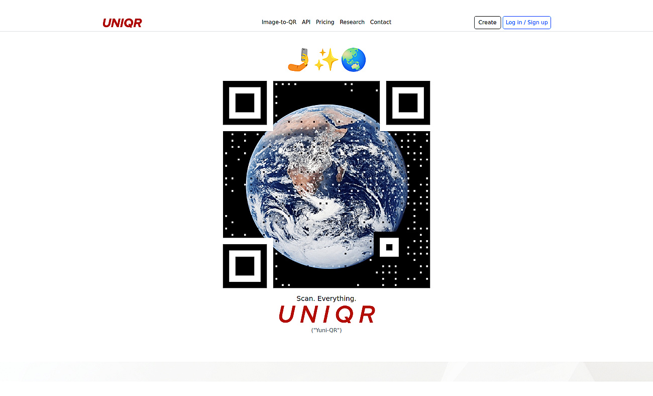 UNIQR screenshot