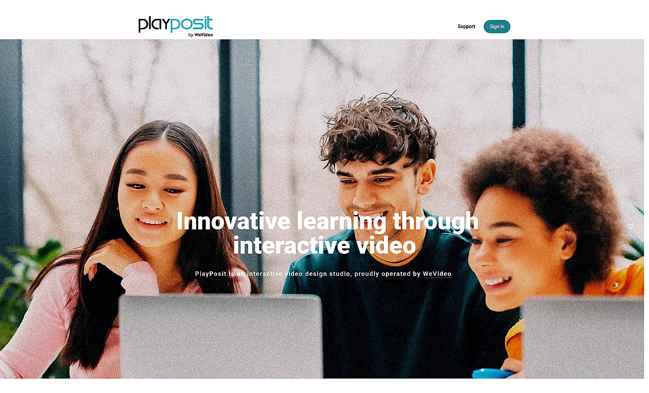 Playposit screenshot