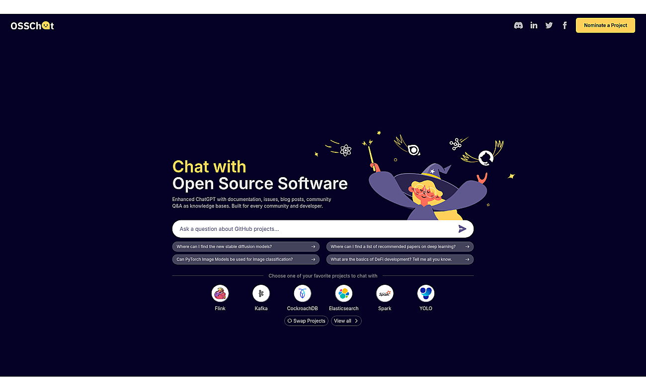 Osschat screenshot