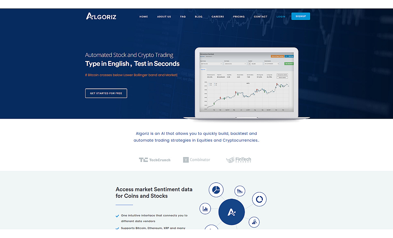Algoriz screenshot
