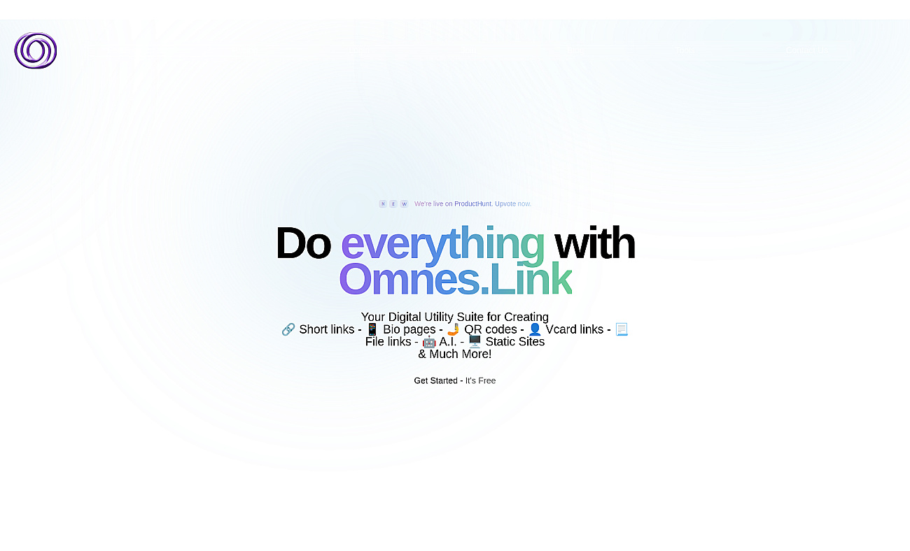 Omnes.link screenshot