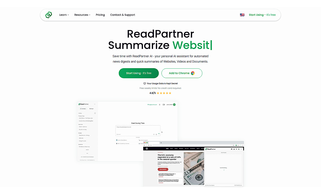 ReadPartner AI screenshot