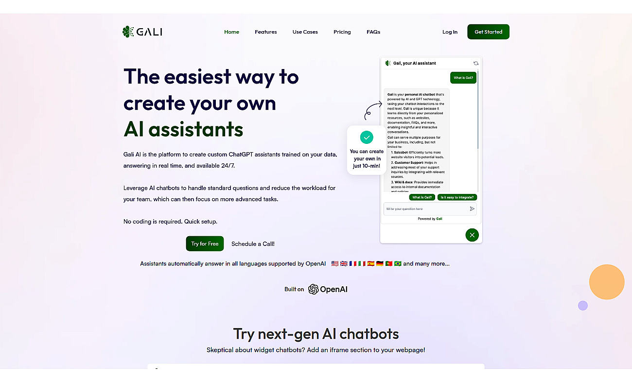 Gali screenshot