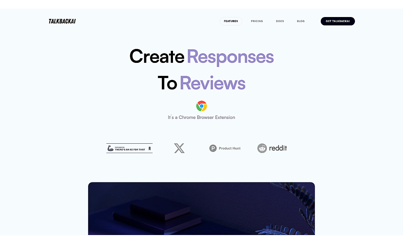 TalkbackAI screenshot