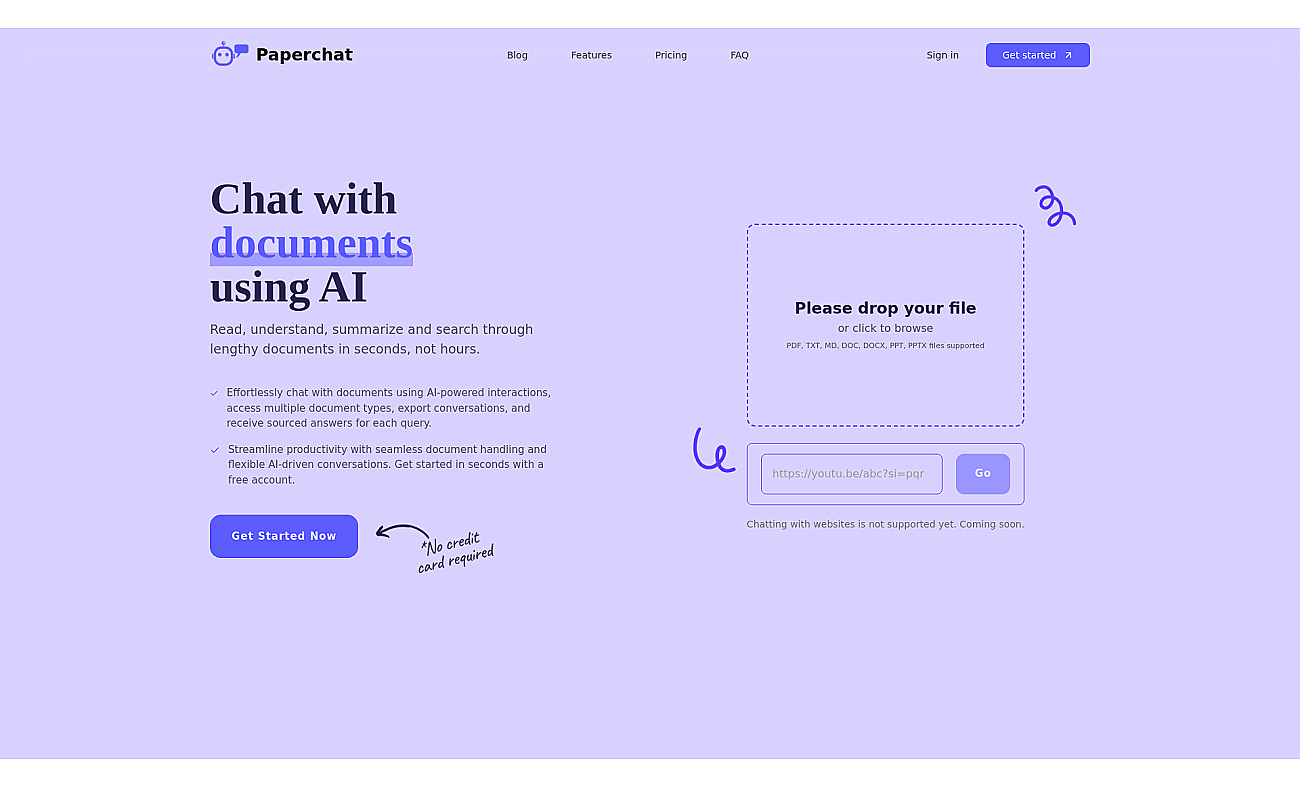 PaperChat screenshot