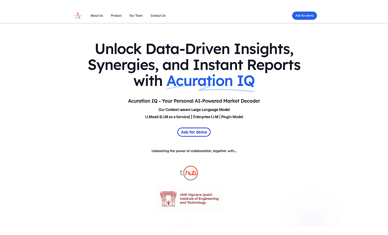 Acuration screenshot