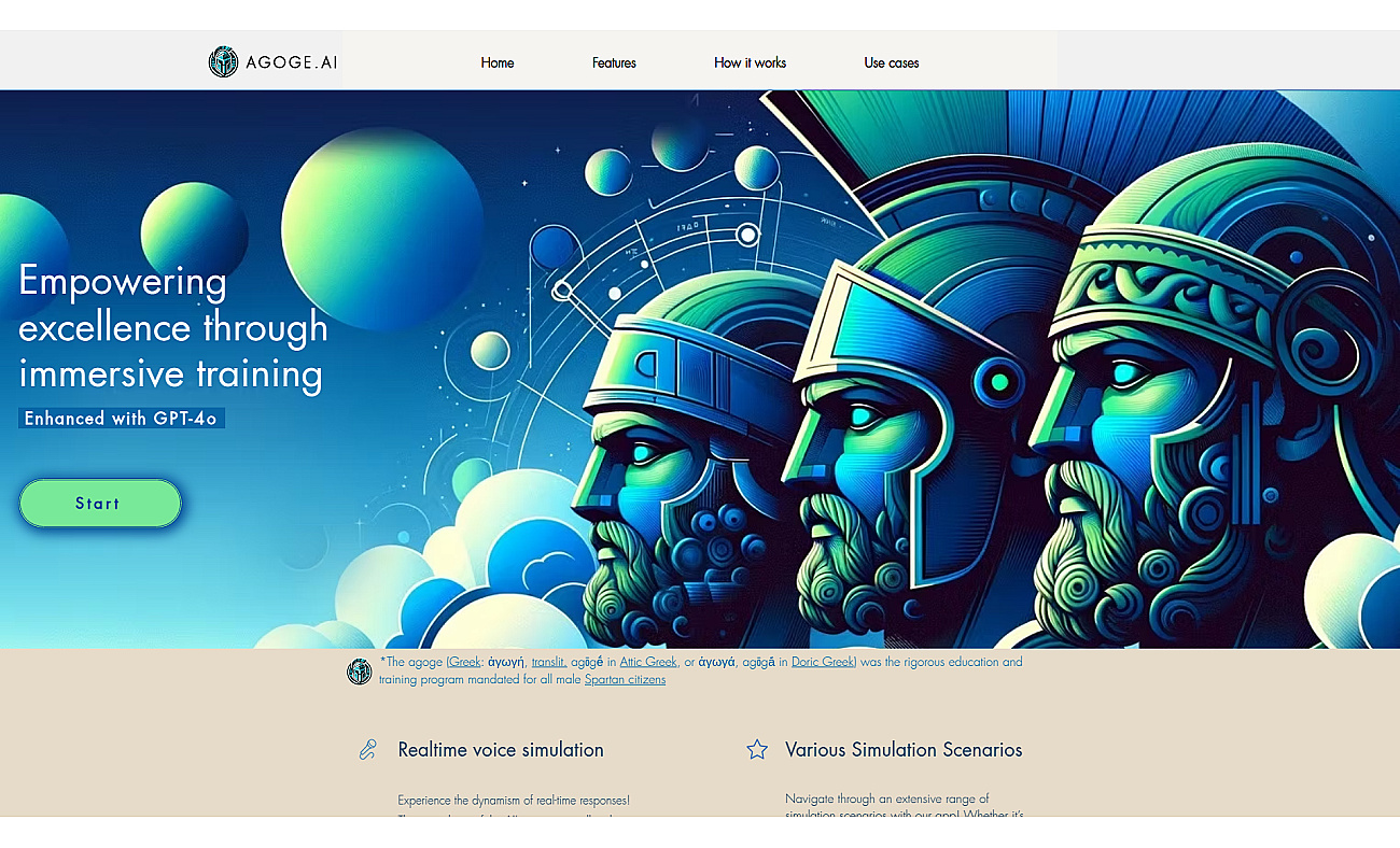 AGOGE screenshot
