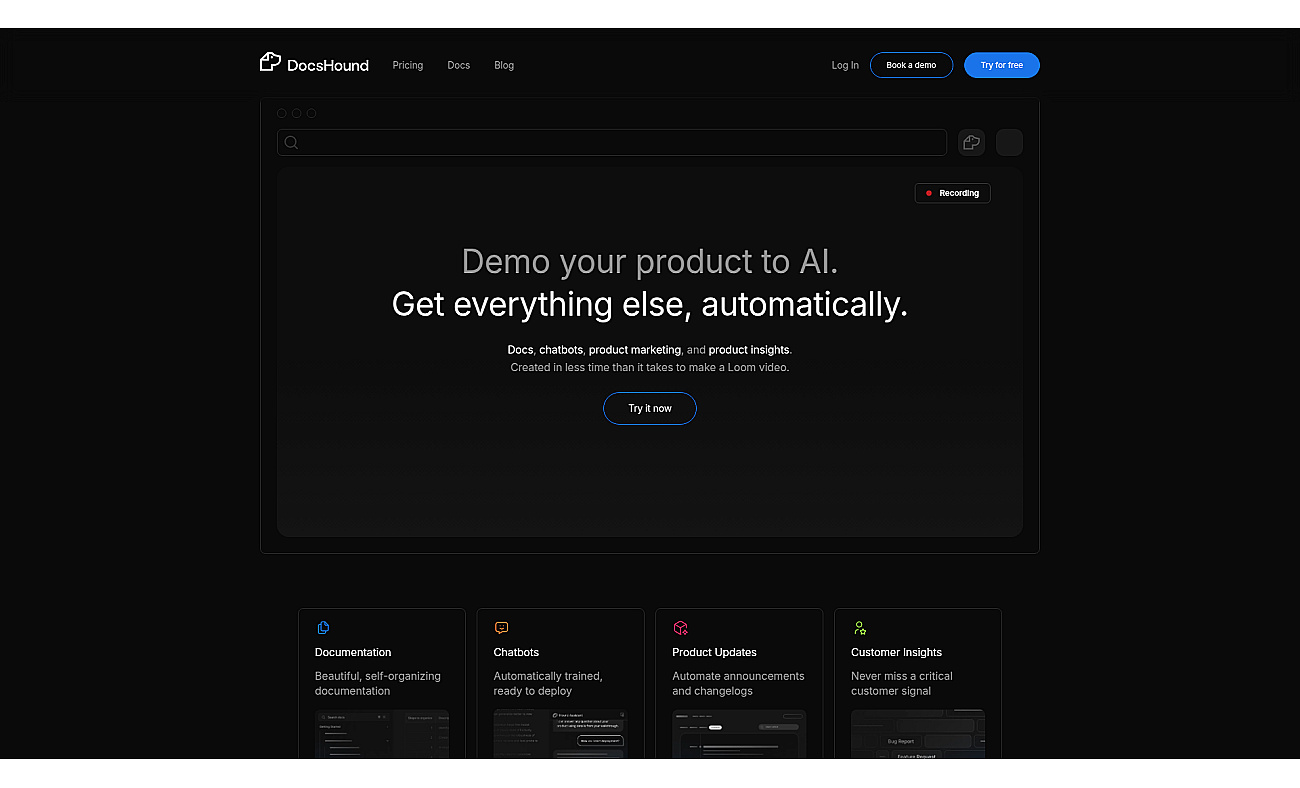 DocsHound screenshot
