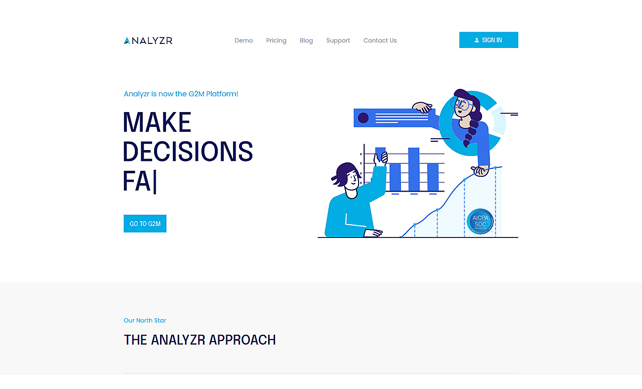 Analyzr screenshot