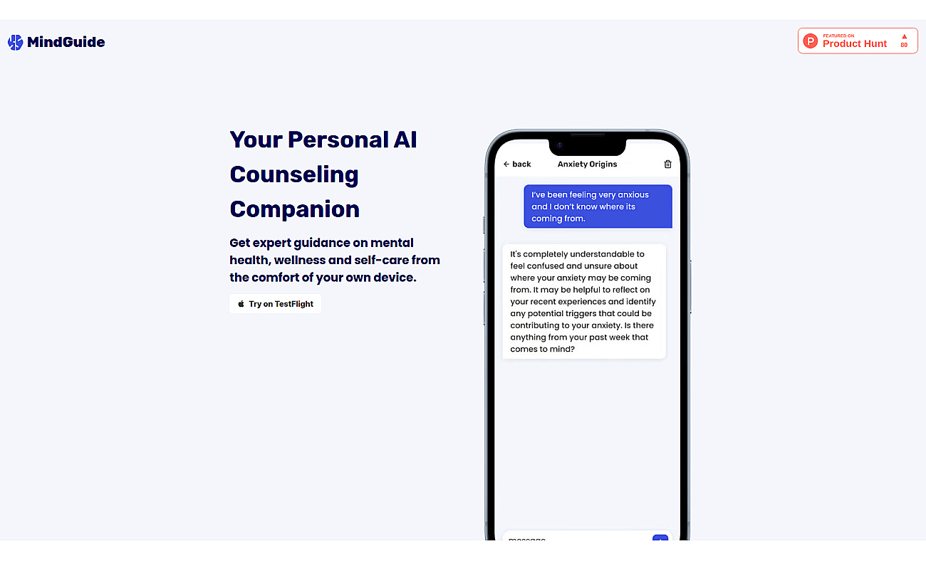 MindGuide screenshot