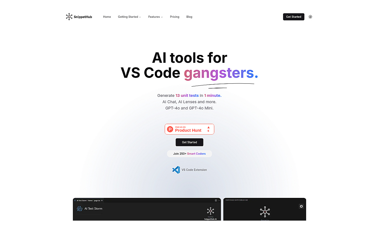 SnippetHub screenshot