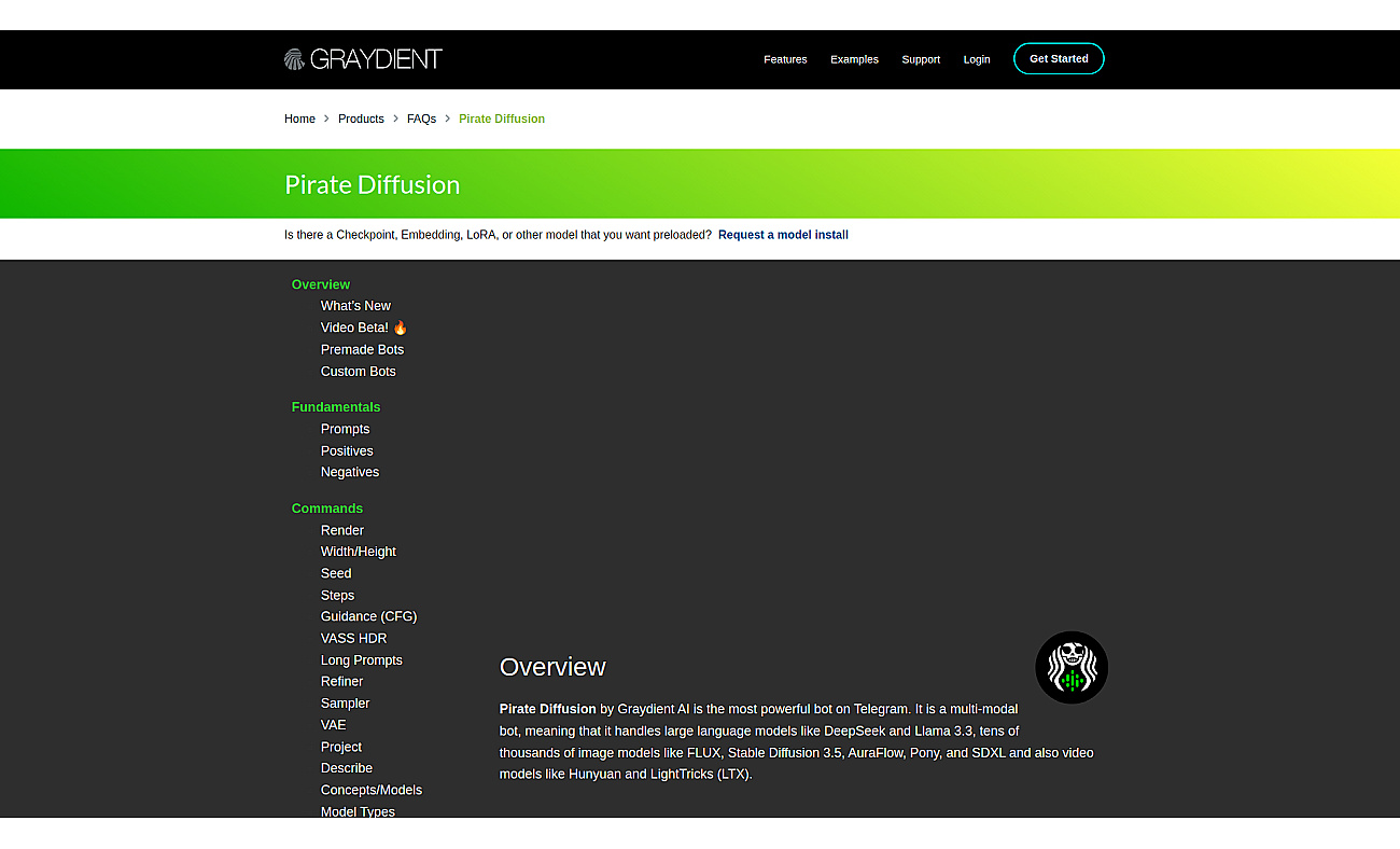 Pirate Diffusion screenshot