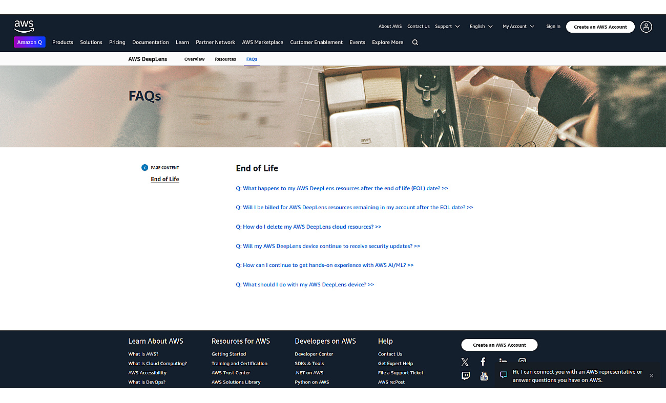 AWS DeepLense screenshot