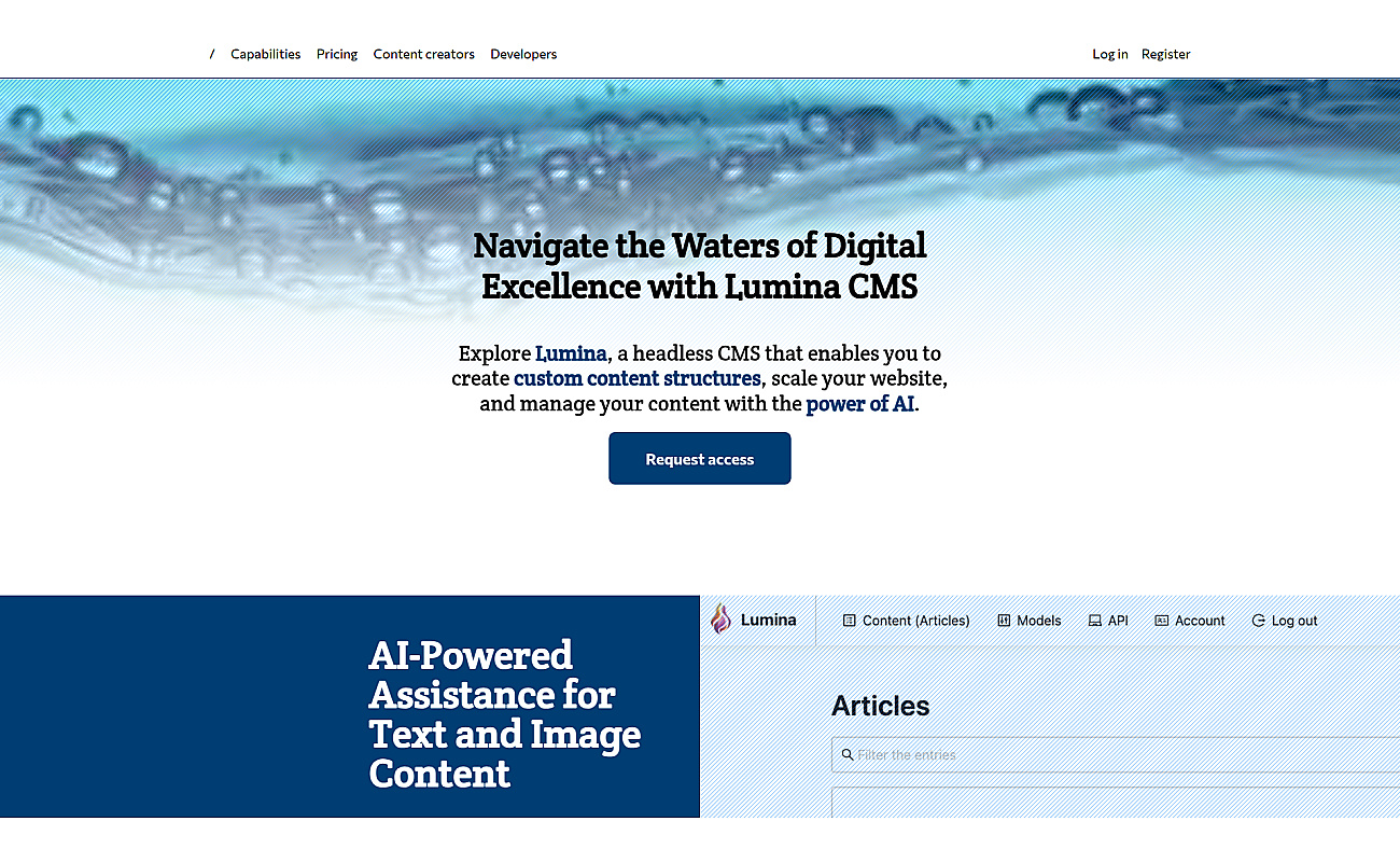 Lumina tools screenshot