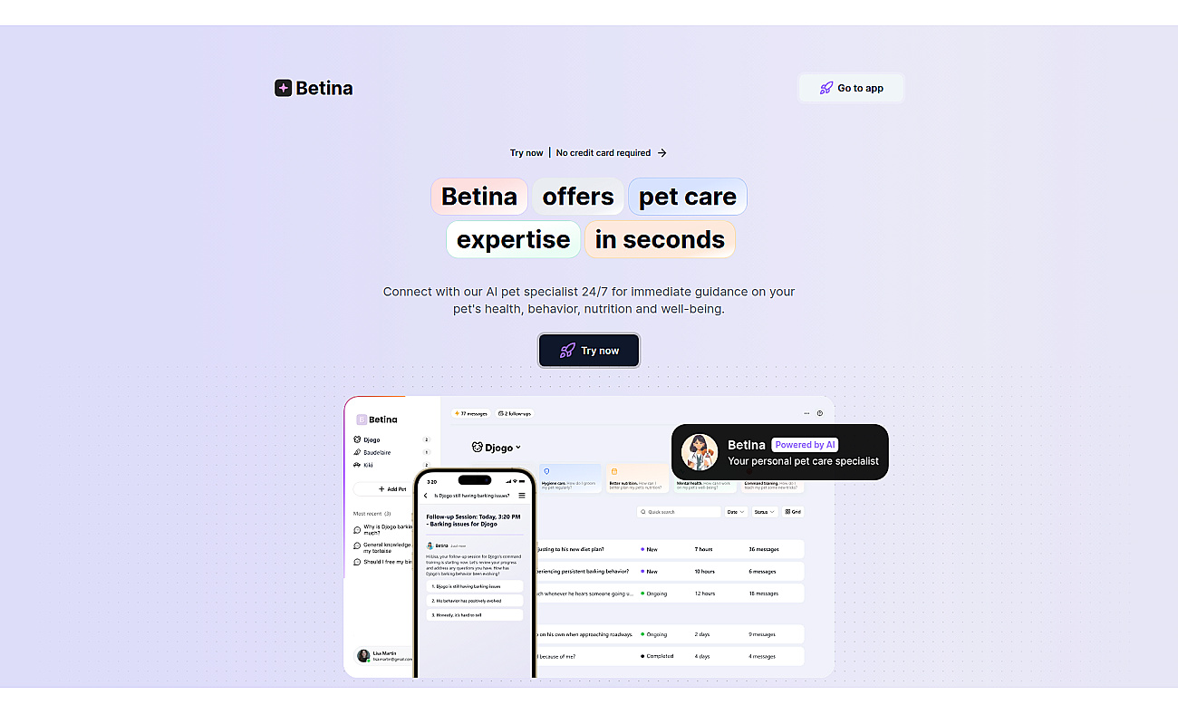 Betina screenshot