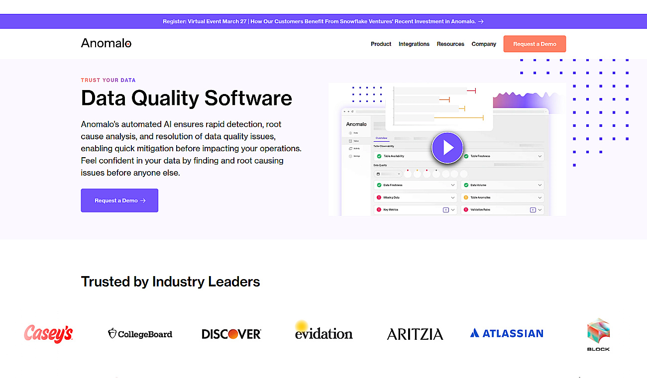anomalo.com screenshot