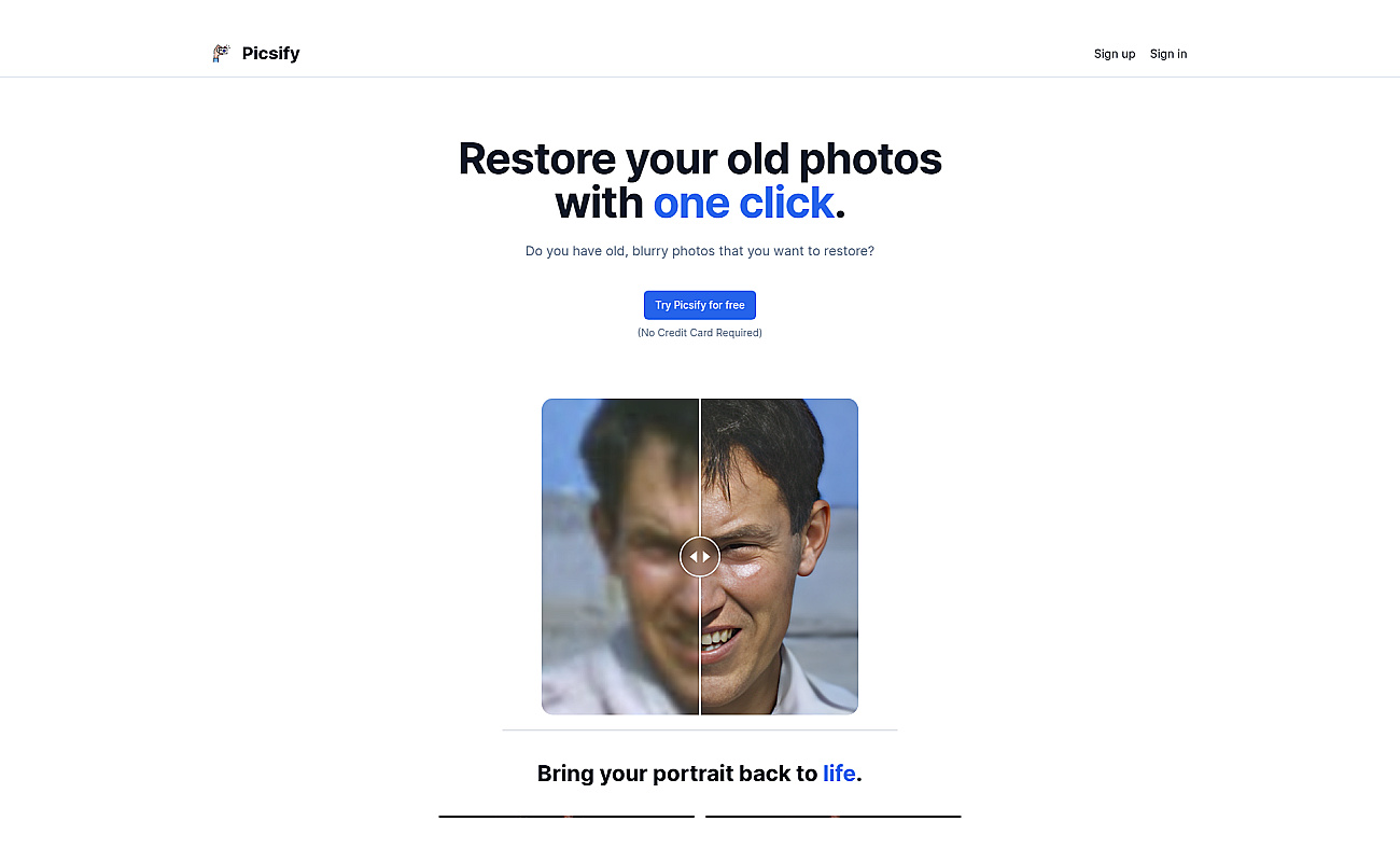 Picsify screenshot