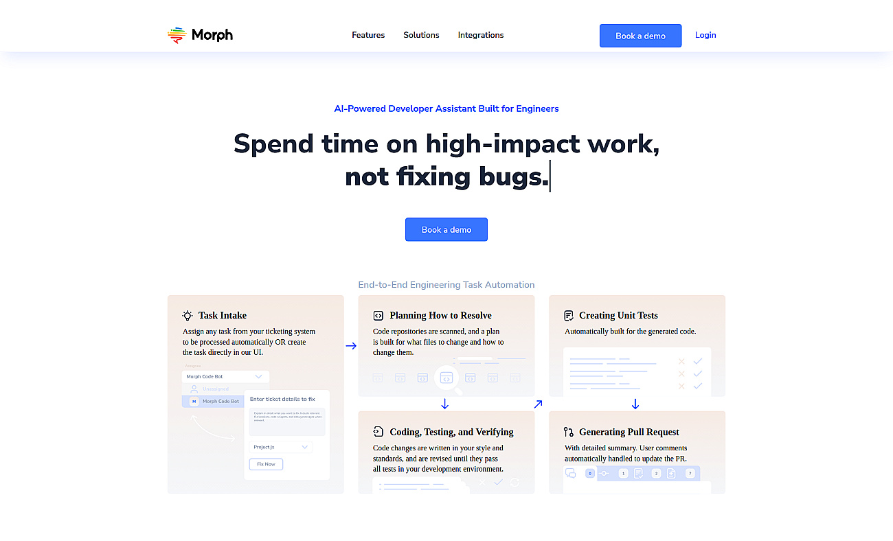 Morph.ai screenshot