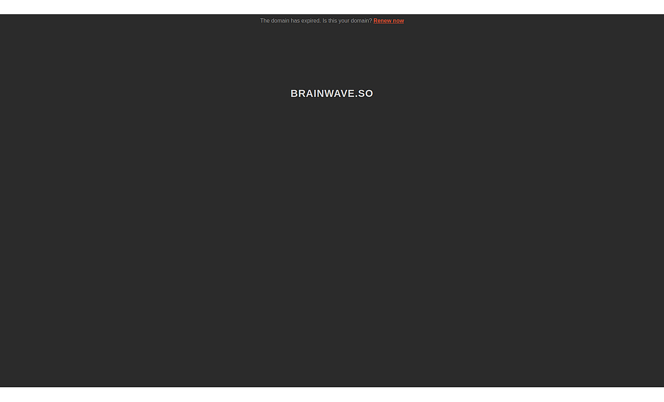 Brainwave screenshot