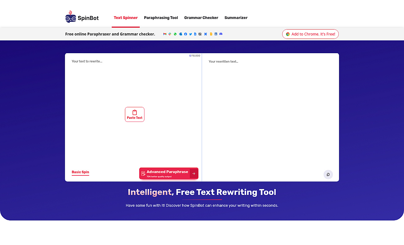 Spinbot screenshot