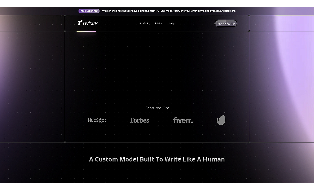 Twixify screenshot