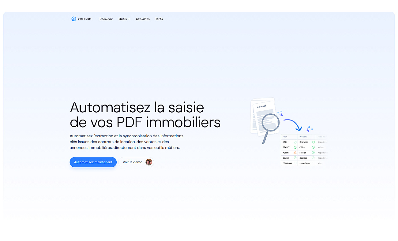 Swiftgum screenshot