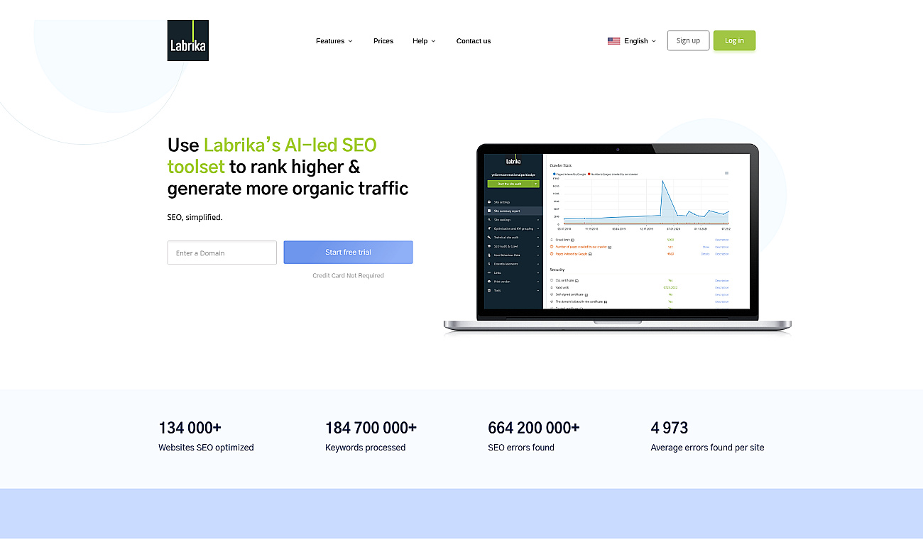 Labrika screenshot