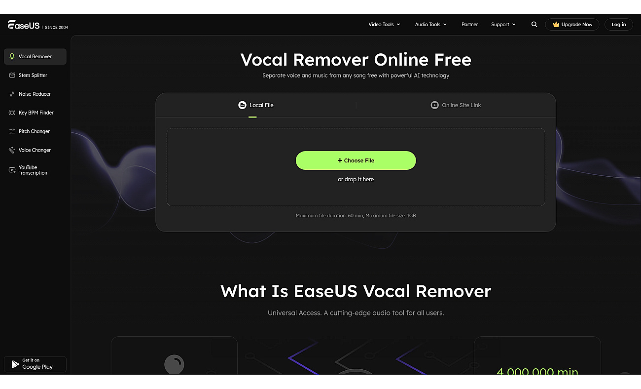 EaseUS screenshot