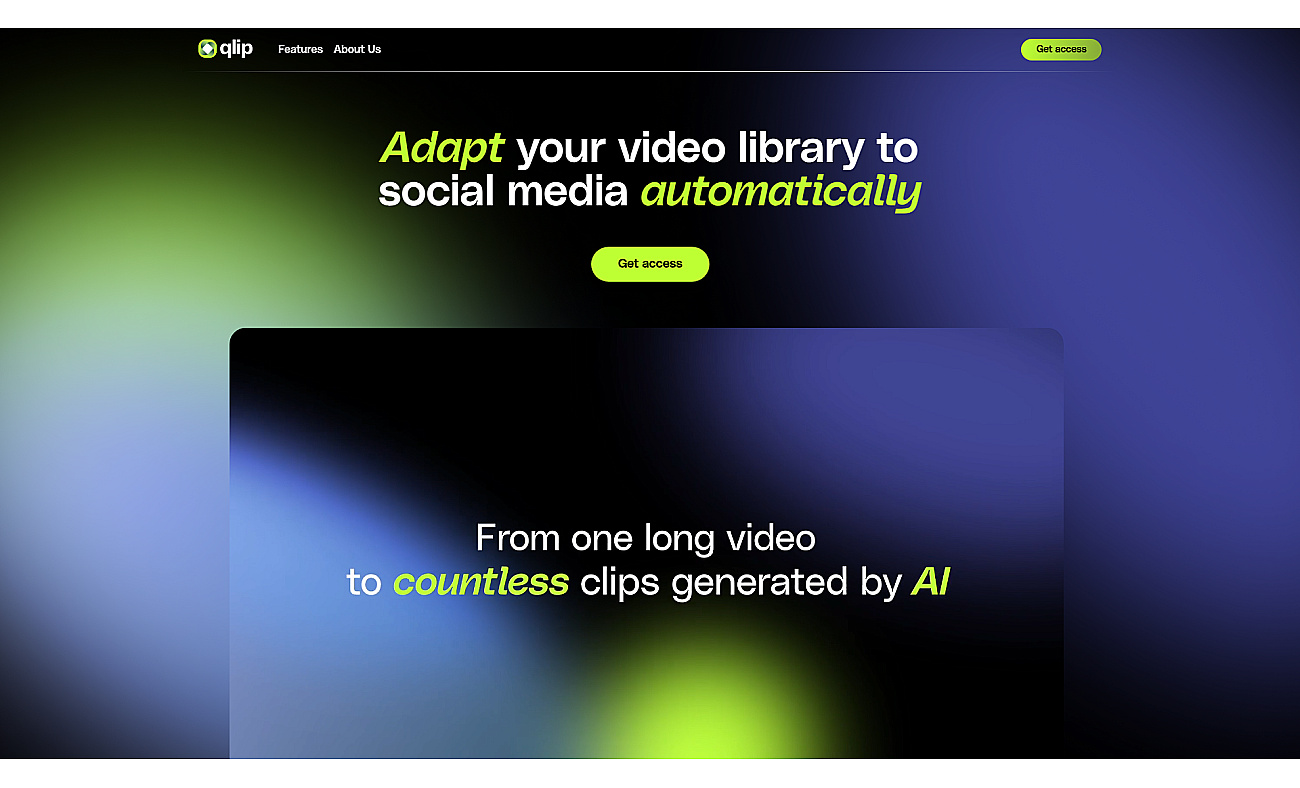 Qlip screenshot