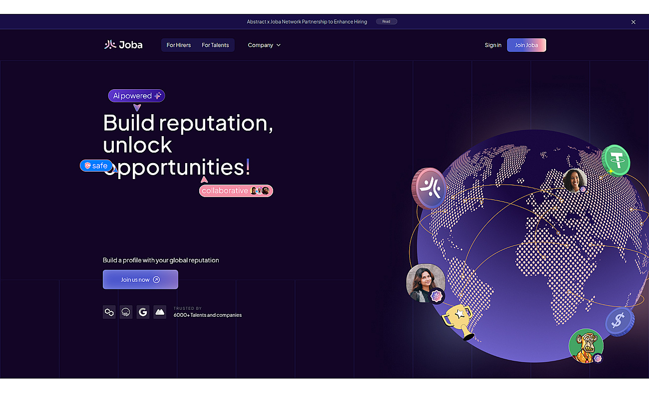 Joba Network screenshot