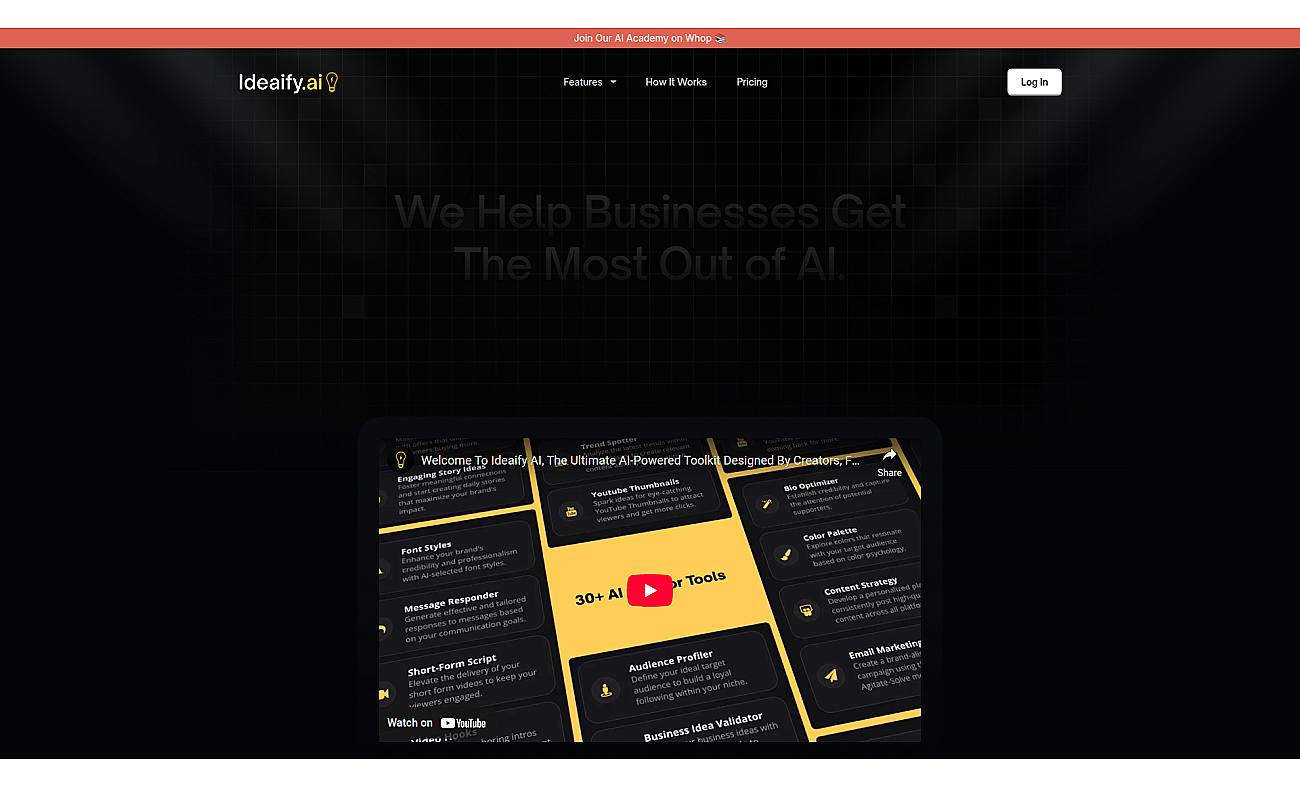 Ideaify screenshot
