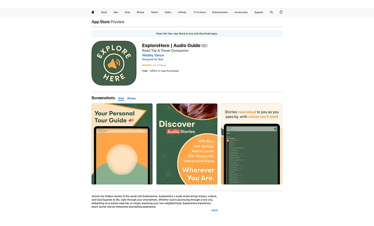ExploreHere screenshot