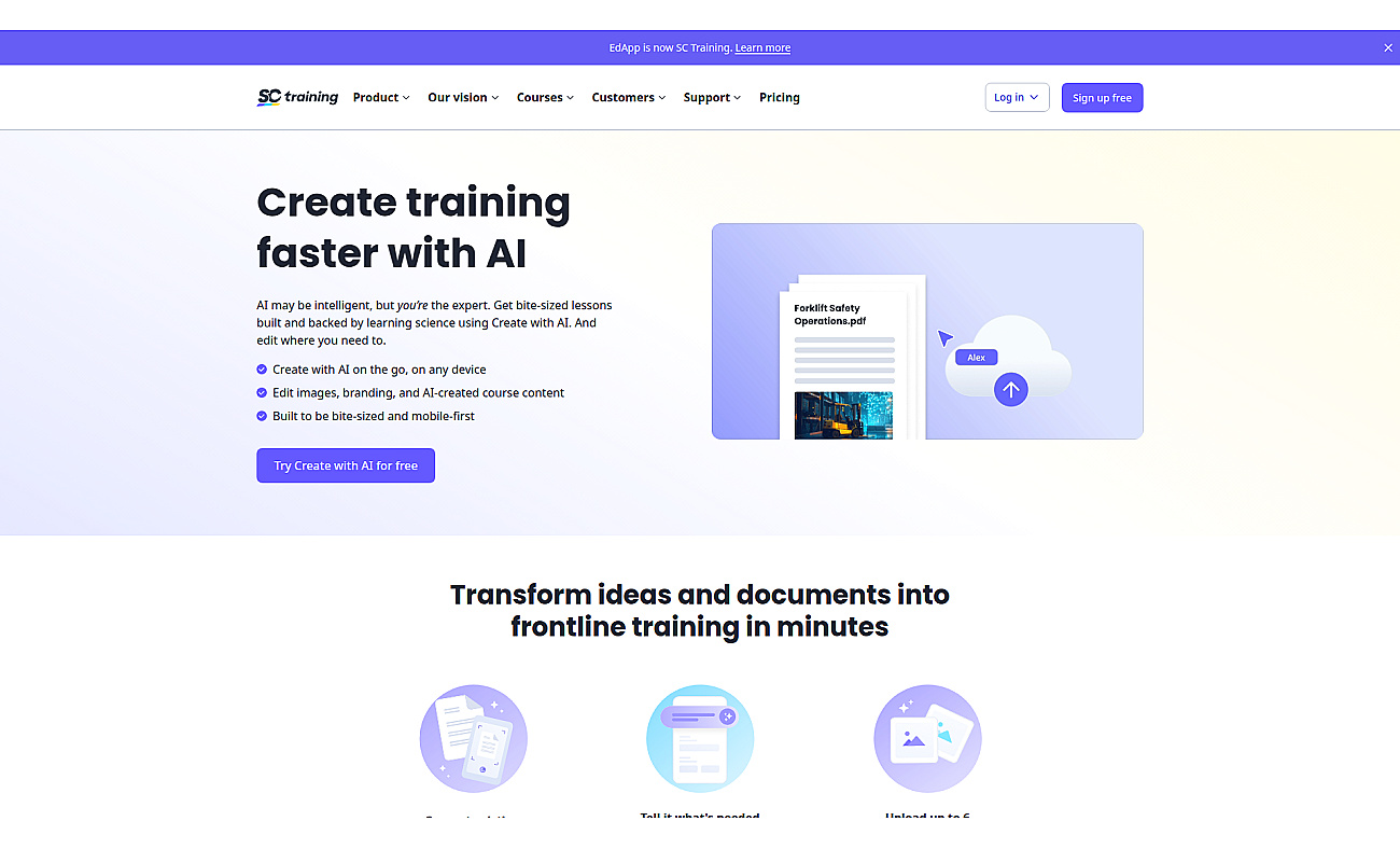 EdApp screenshot