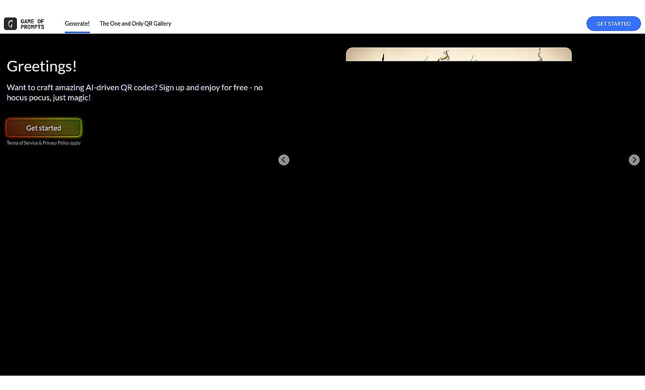 GameofpromptsQR screenshot