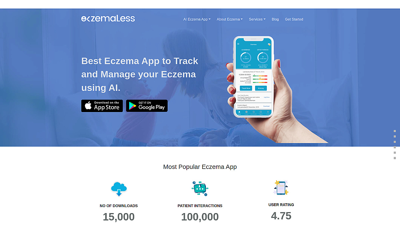 AI Eczema App screenshot