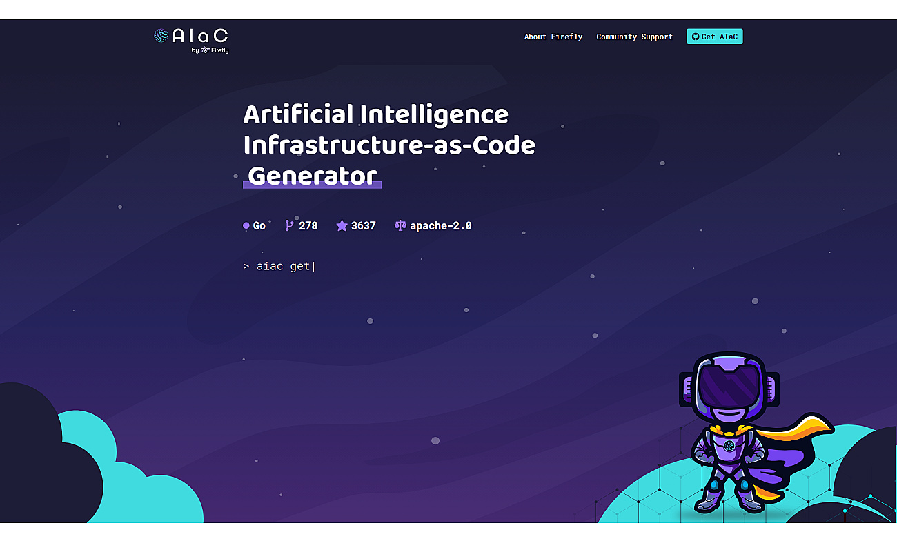 AIaC screenshot
