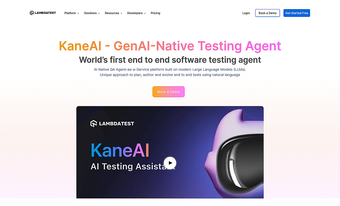 KaneAI screenshot
