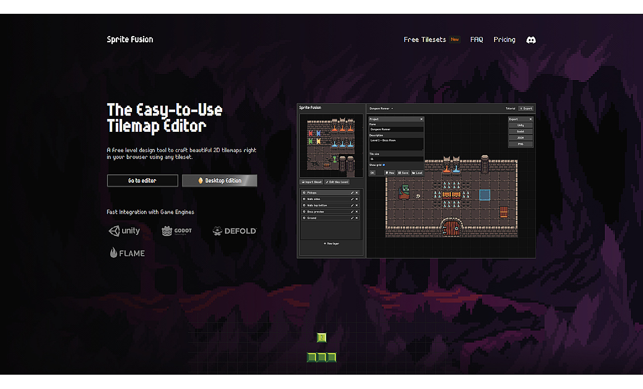 Sprite Fusion screenshot