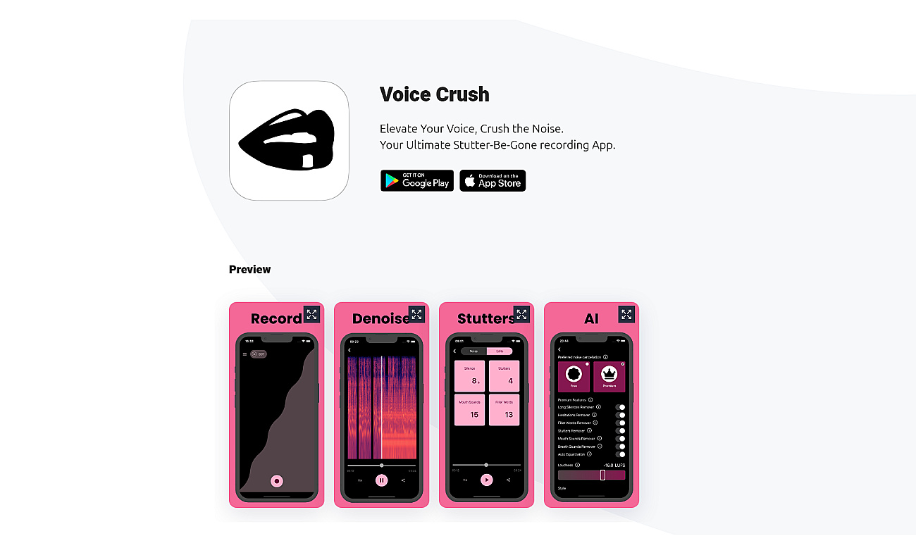 Voice Crush screenshot