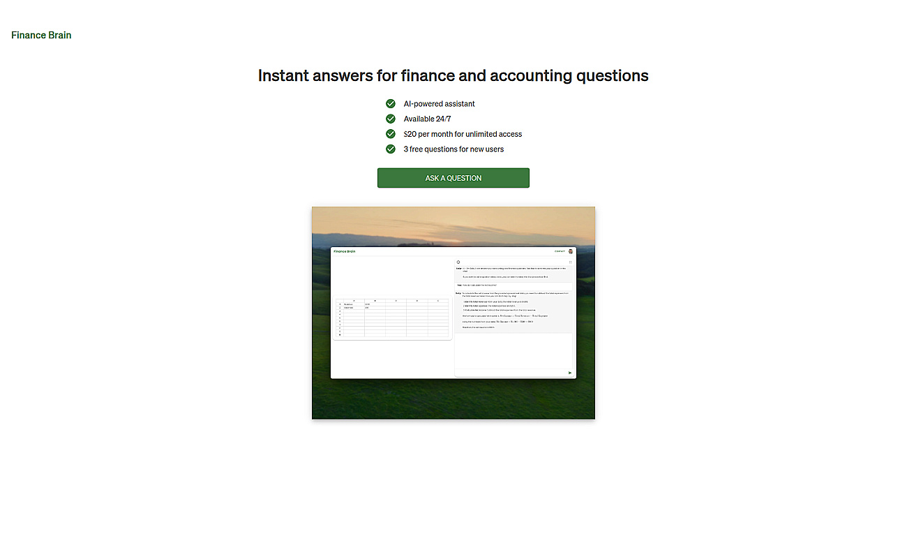 FinanceBrain screenshot