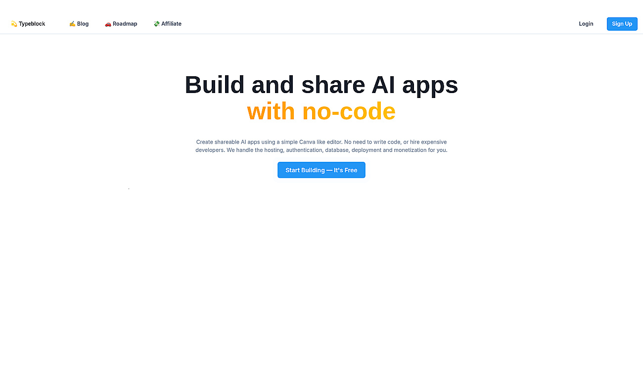 Typeblock screenshot