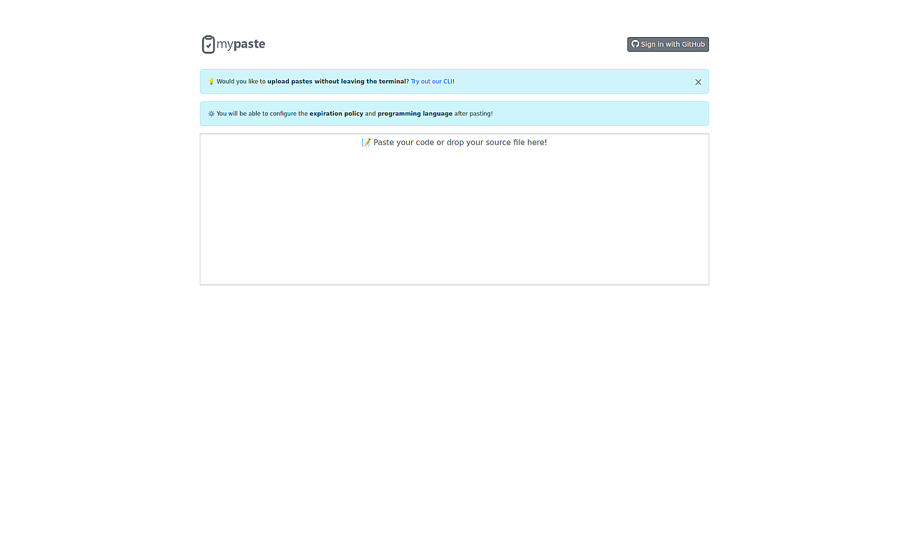 MyPaste screenshot