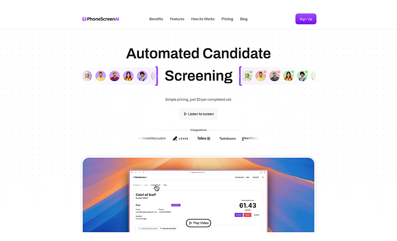 PhoneScreen screenshot