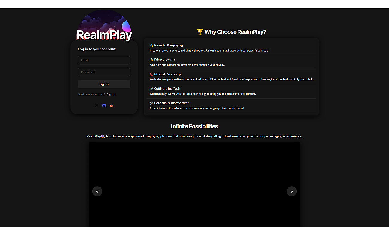 RealmPlay screenshot