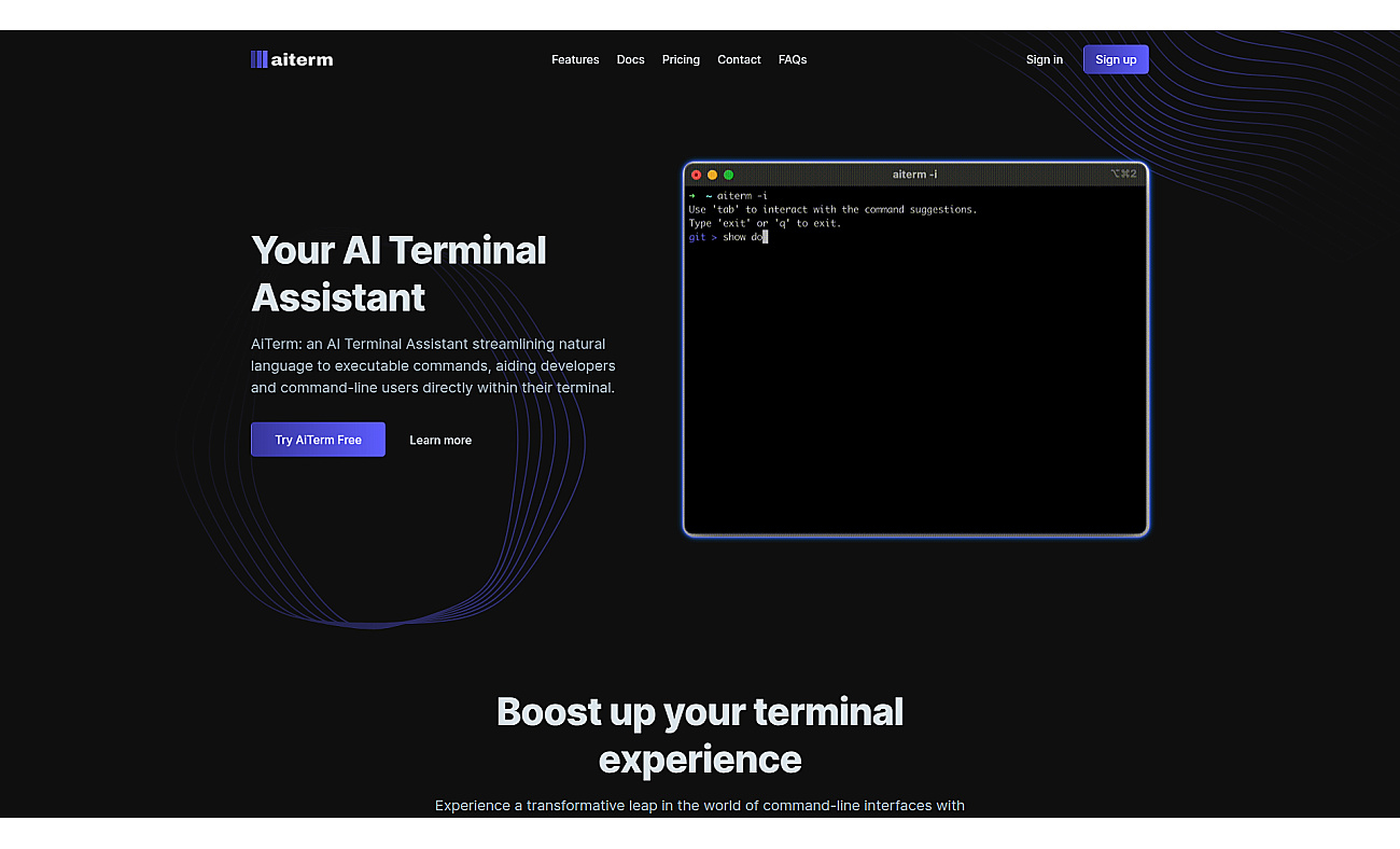 AiTerm screenshot